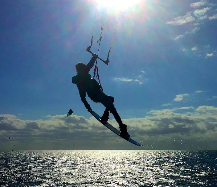 Kiteboarding in Minnesota