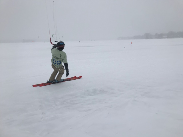 Snowkiting in Minnesota